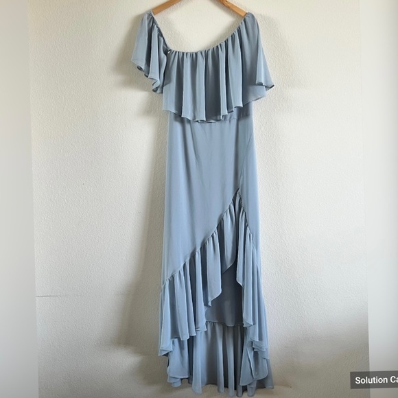 Show Me Your Mumu Tango Ruffle Maxi Dress M - Picture 2 of 14
